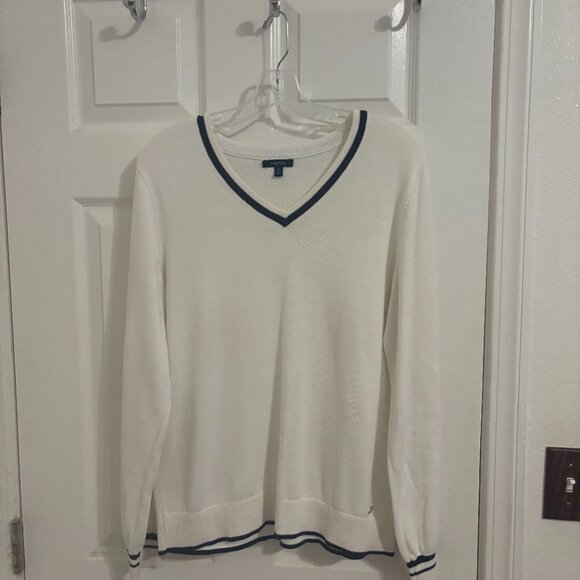 Nautica V Neck Sweater - M - Picture 1 of 5